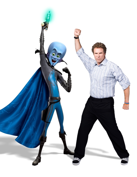 WillFerrell voices Megamind